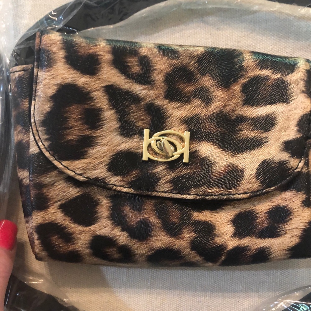 Bebe Cheetah Print Fanny Pack